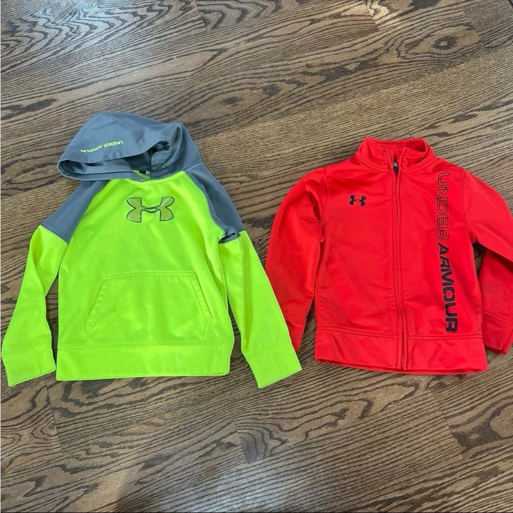 Size 5 under armour sweatshirts